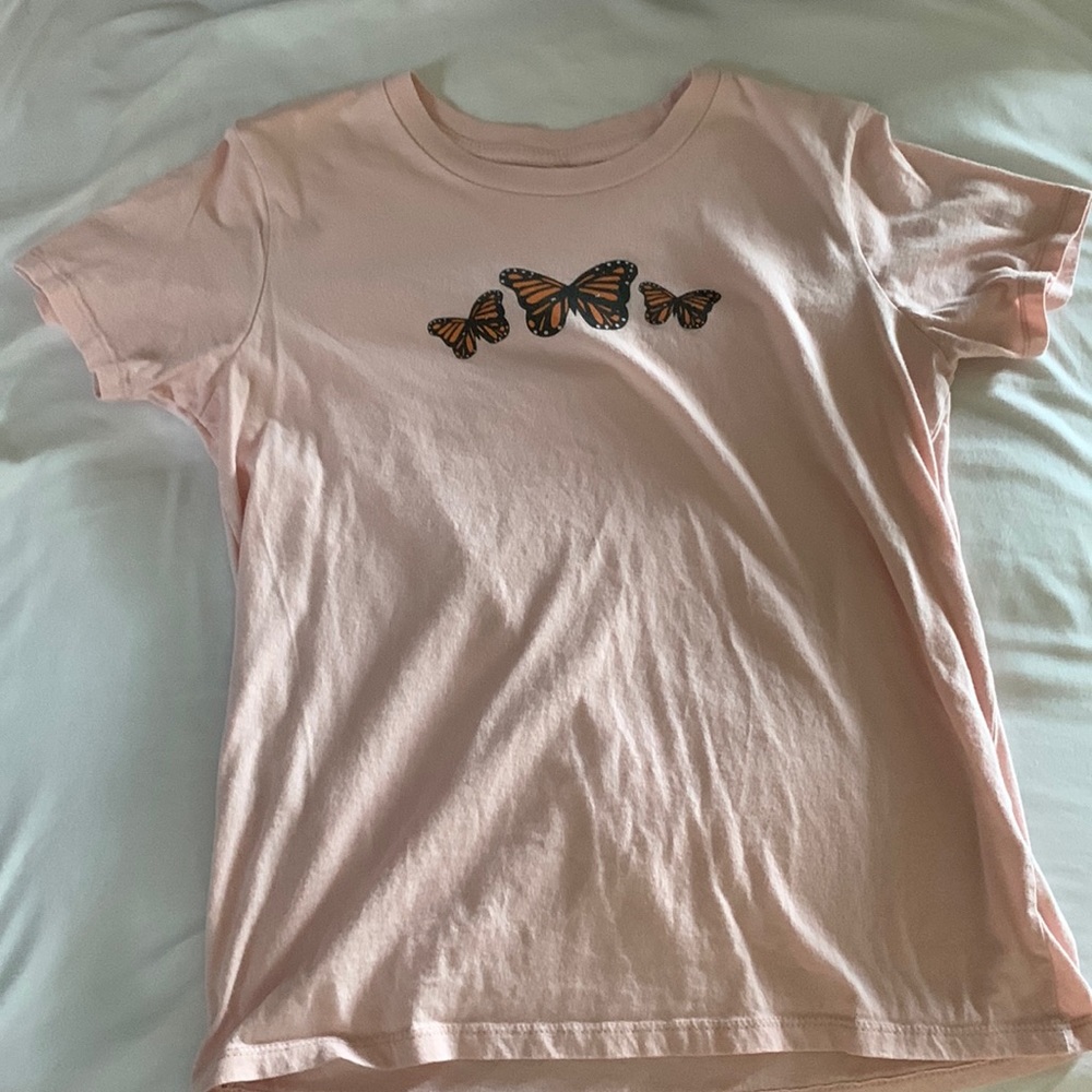 Monarch butterfly tee
